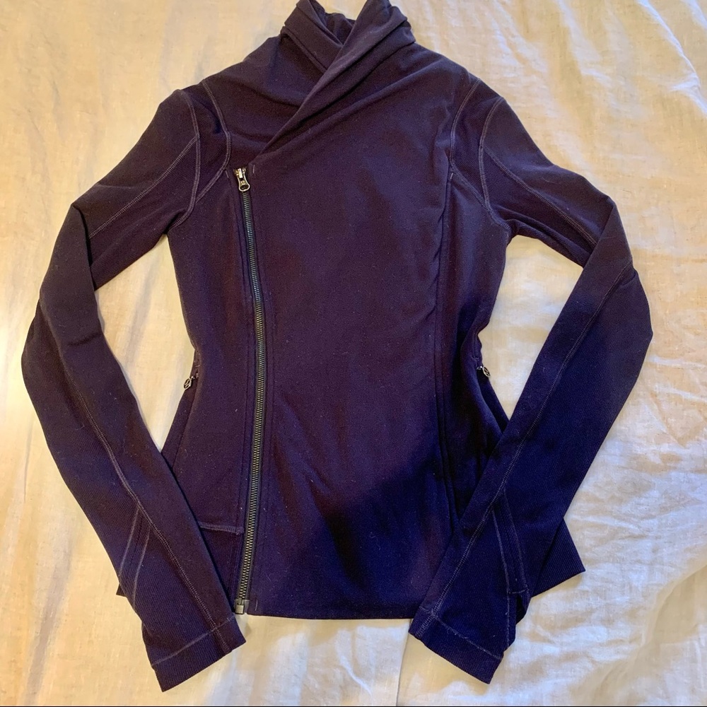 Lululemon Bhakti Yoga Jacket - Black Grape